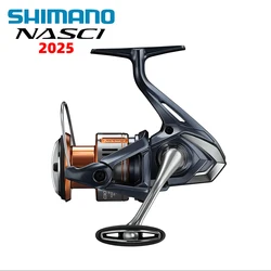 Shimano Nasci 2025 Carrete Spinning – Arrastre potente para mar