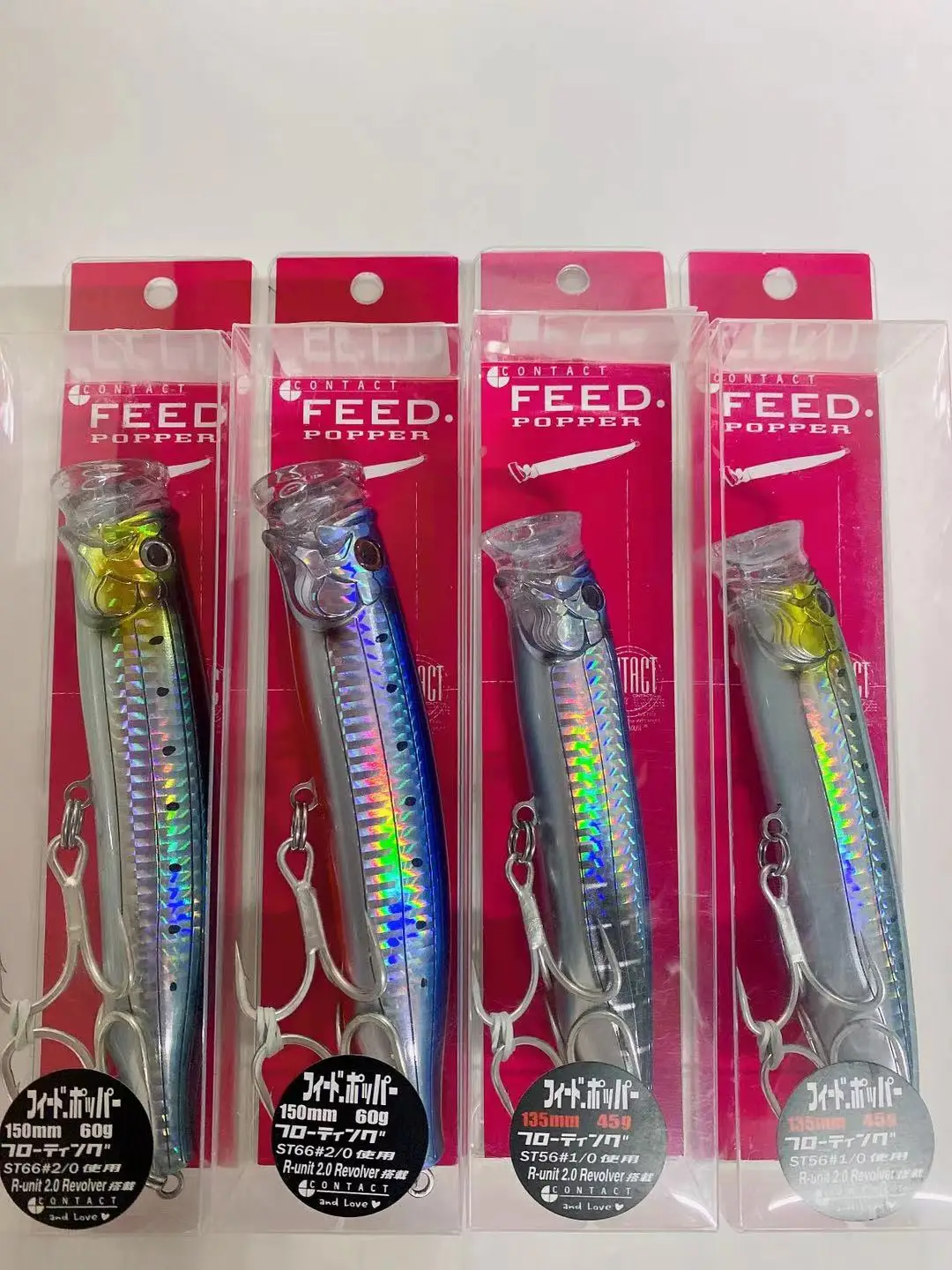 Tackle House Feed Popper señuelo superficie flotante Wobbler cebo GT