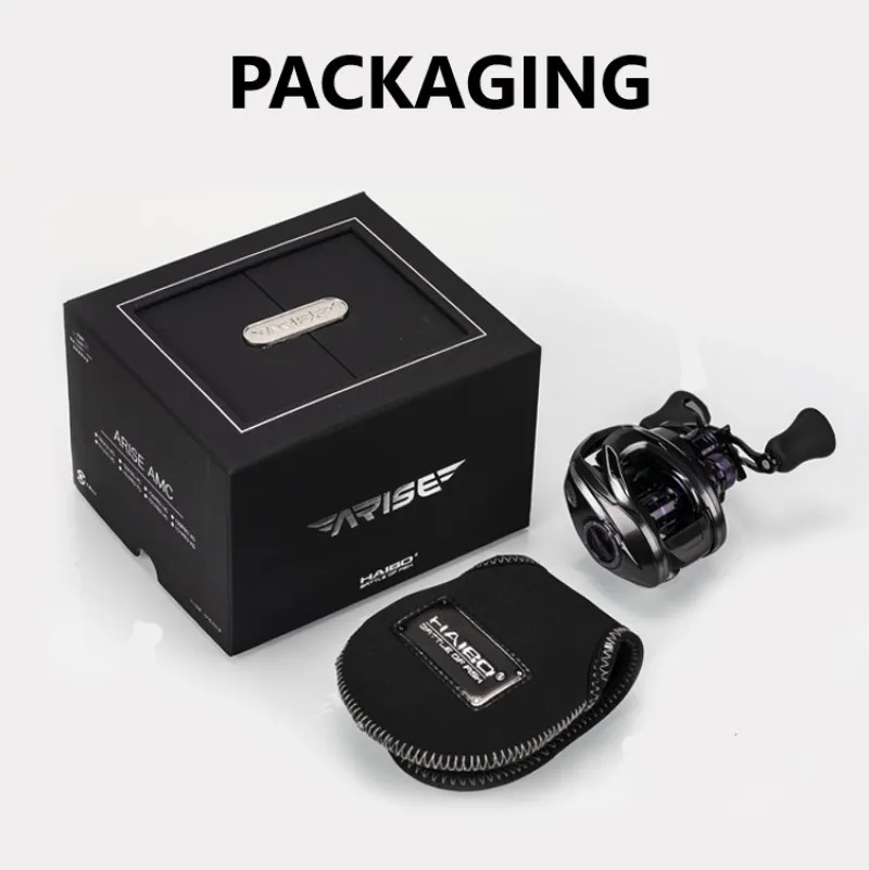 Haibo-carrete De Pesca De Baitcasting, accesorio para Pesca De agua dulce, 11B + 1RB 2023: 1-6.4: 1, 8,1 - imagen 3