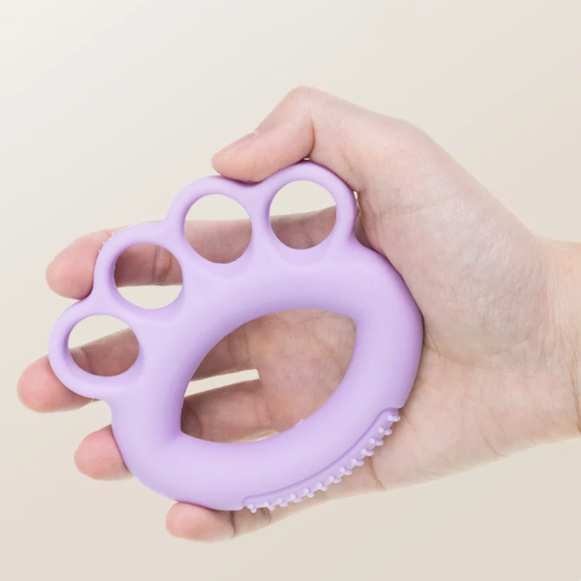Agarre de mano de silicona ajustable, entrenador de dedos, ejercicio, expansor carpiano, entrenamiento muscular, gimnasio, Fitnes, fortalecedor, pinza de mano - imagen 5