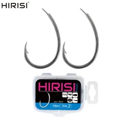 Anzuelos para carpa Hirisi 7011 – Acero inoxidable con púas