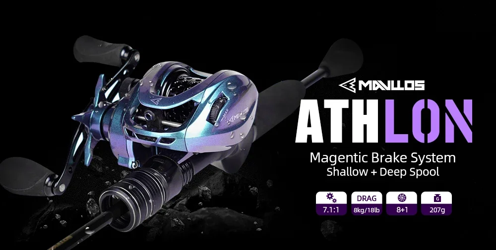 Carrete MAVLLOS ATHLON BFS vista general