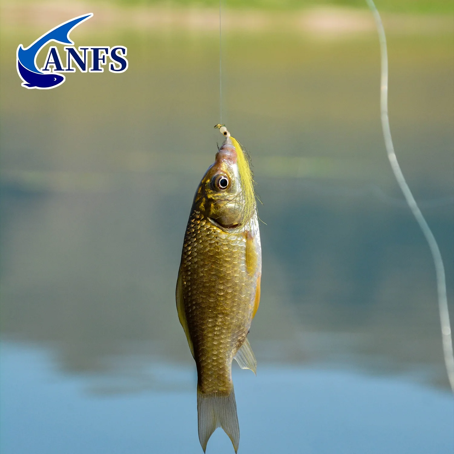 ANFS 4 moscas Premium Streamer, serpentina de pesca con mosca de rayón para trucha, lubina, salmón, Lucio - imagen 3