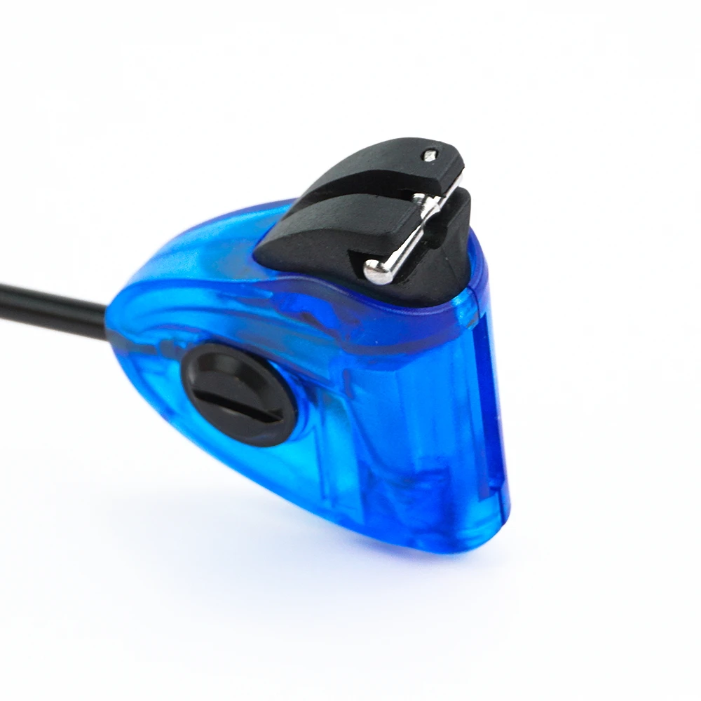 Hirisi-Juego de Swinger para pesca de carpa, indicador de picadura de pesca con luz LED, 4 piezas en estuche, aparejos de pesca B2031 - imagen 5