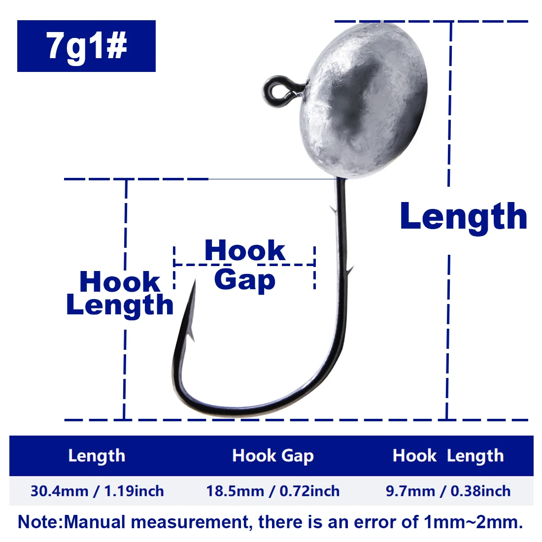 7g Size1 Hook