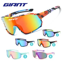 Gafas de sol de ciclismo GIANT UV400 antivaho lentes REVO HD claridad CE/ANSI certificado Cateye diseño MTB/bicicleta de carretera hombre mujer