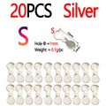 20pcs Silver S