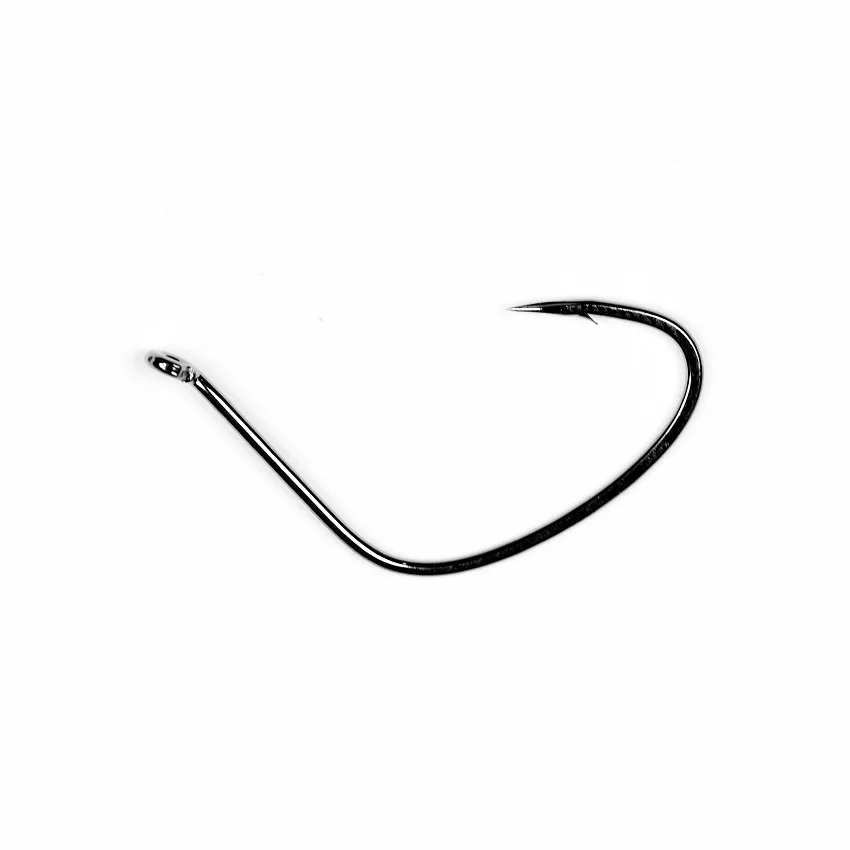 200 unids/lote anzuelo de gusano anzuelo de Pesca de acero rico en carbono accesorios de cebo productos de Pesca suministros aparejos de Pesca al por mayor - imagen 3