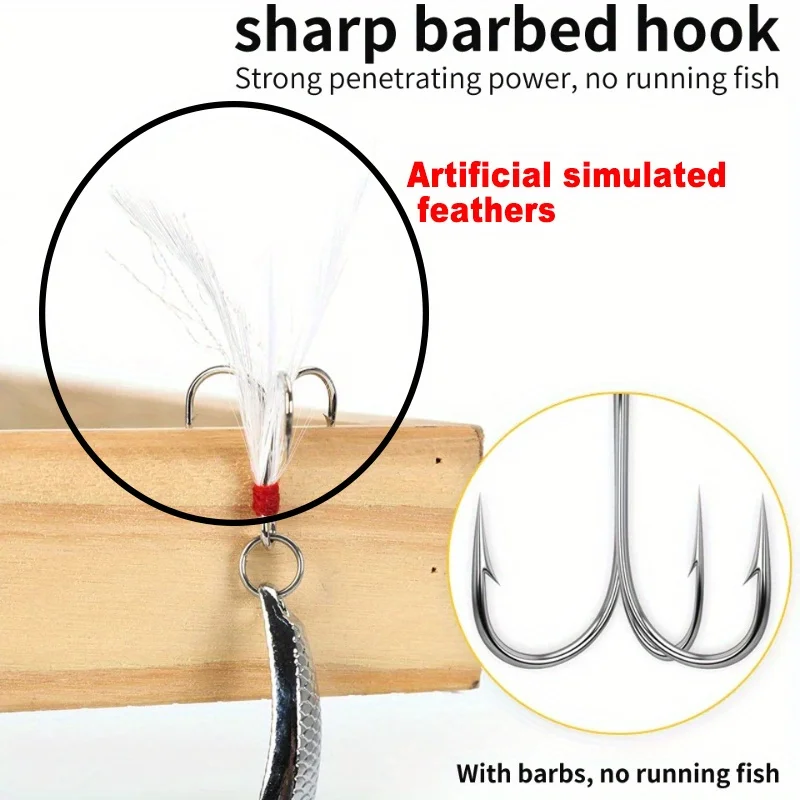 Cucharas jig metálicas 5-21g – Spinners de fondo para pesca invernal