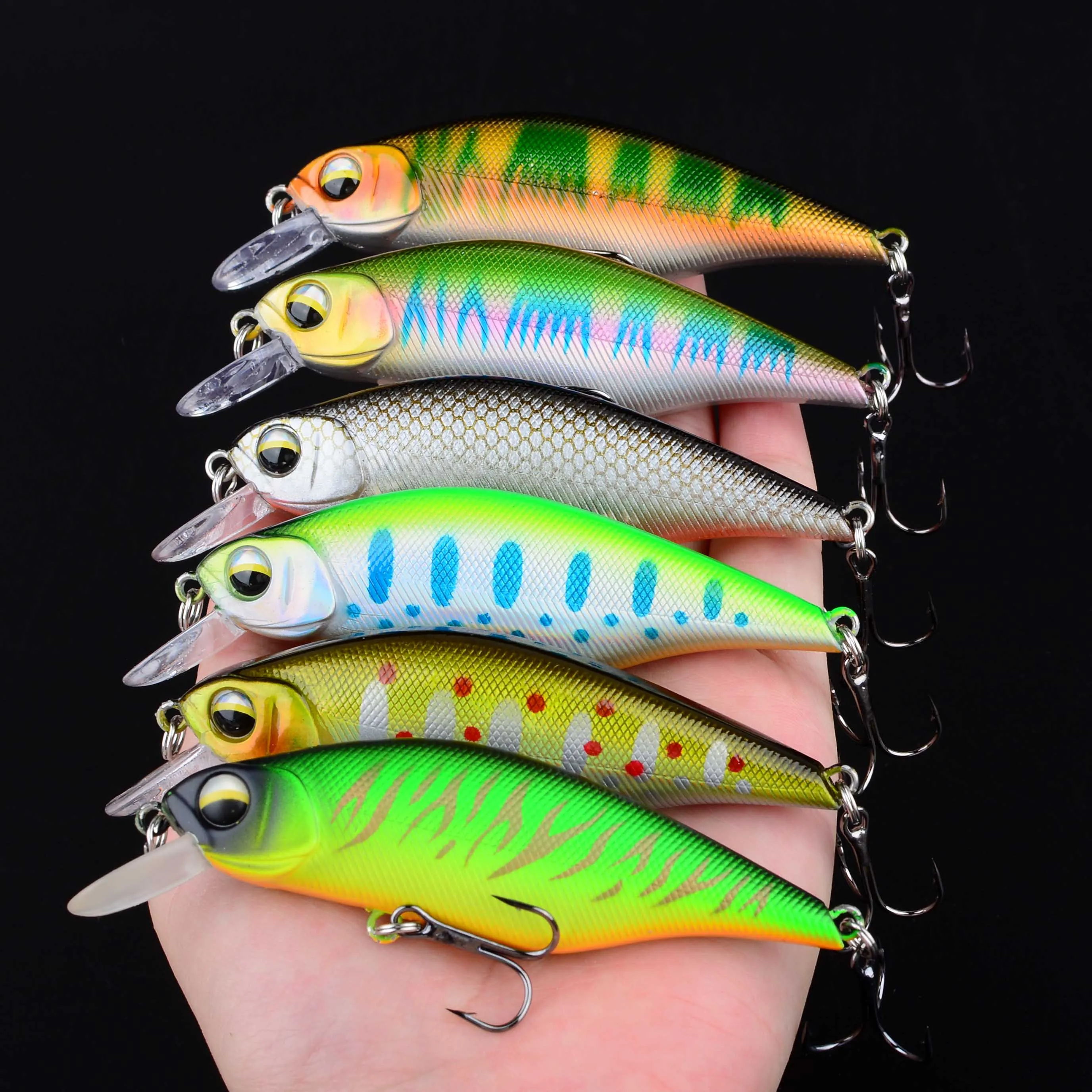 Señuelo minnow flotante japonés – Swimbait para lubina y lucio