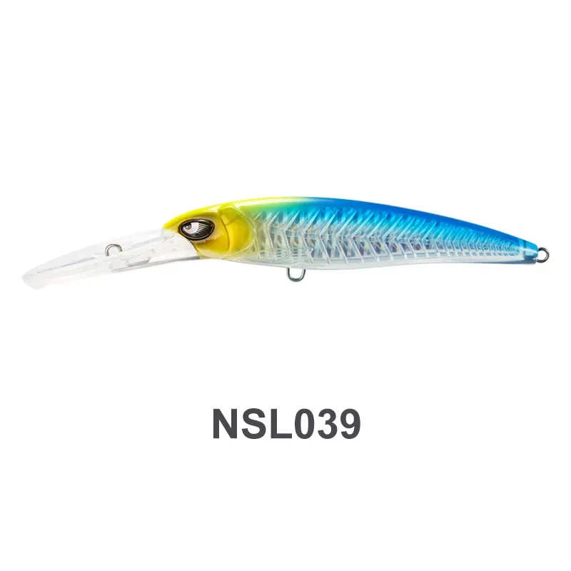 Señuelo Noeby Trolling Minnow buceo profundo alta mar - imagen 5