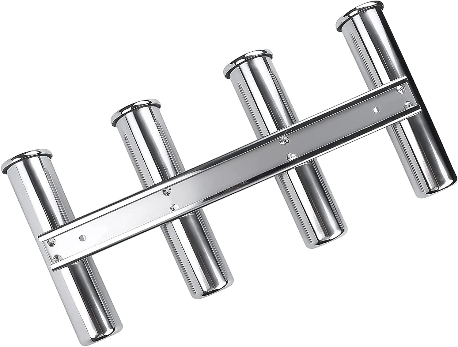 Soporte de caña de pescar marina, 4 tubos, yate, barco, estante de acero inoxidable, soporte de vaina de pesca, accesorios - imagen 4