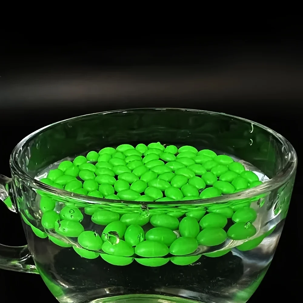 400/900 piezas cebo cuentas de oliva luz nocturna fluorescente juego de cuentas de cebo de plástico con cuentas anticolisión y cuentas protectoras - imagen 4
