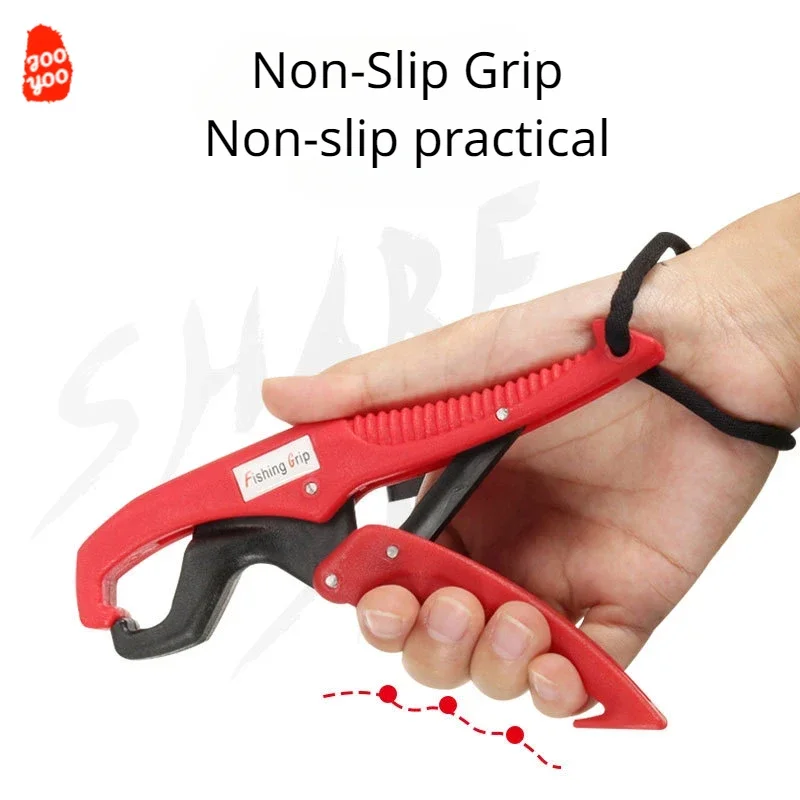 JOOYOO-pinza de plástico para peces, dispositivo de Control de peces, atrapamoscas, dispositivo de elevación con Clips de línea perdida, 25CM, 1 unidad - imagen 3