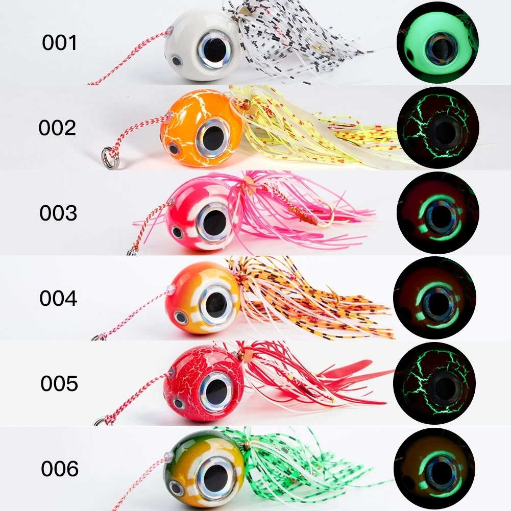 Noeby Tenya Sea Jig 40g 60g 80g 100g 120g Kabura Jigs señuelo de pesca Tai Rubbler falda anzuelos pargo barco de agua salada Señuelos de pesca - imagen 2