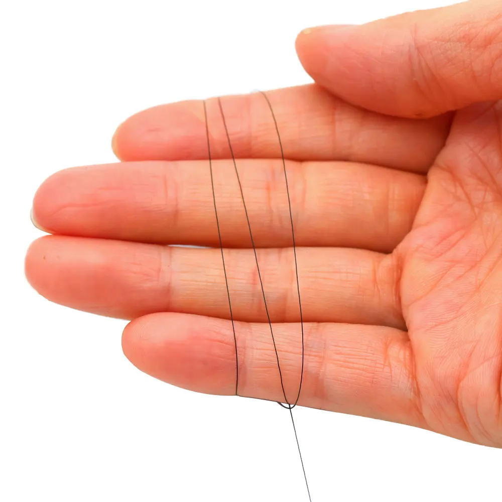 Bimoo, 1/2 Uds., hilo para atar moscas monofilamento de 0,006 pulgadas para costilla y cuerpo de patrones de Bonefish, Scuds Caiddis' Fly Mayfly, moscas de trucha - imagen 3