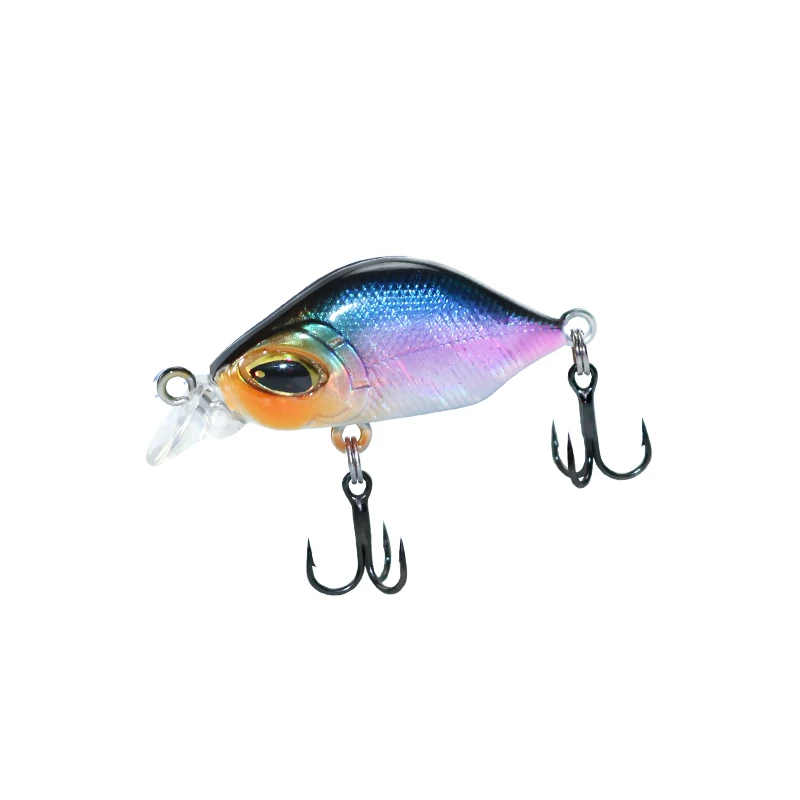 Wobblers-Señuelos de Pesca de 3cm y 3,0g, 1 piezas, cebo duro que se hunde, VIB, Minnow, Crank, lubina, 14 #, VMC, anzuelos, aparejos - imagen 5