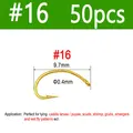 50pcs size 16