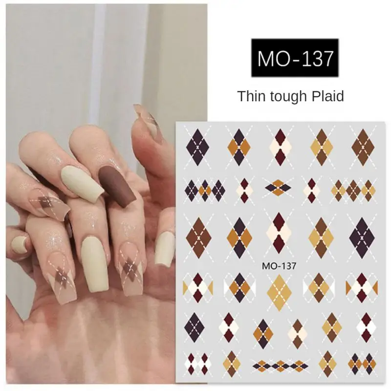 Accesorios para decoración de uñas, pegatinas decorativas a prueba de agua, duraderas, fáciles de usar, poco frescas y energéticas - imagen 3