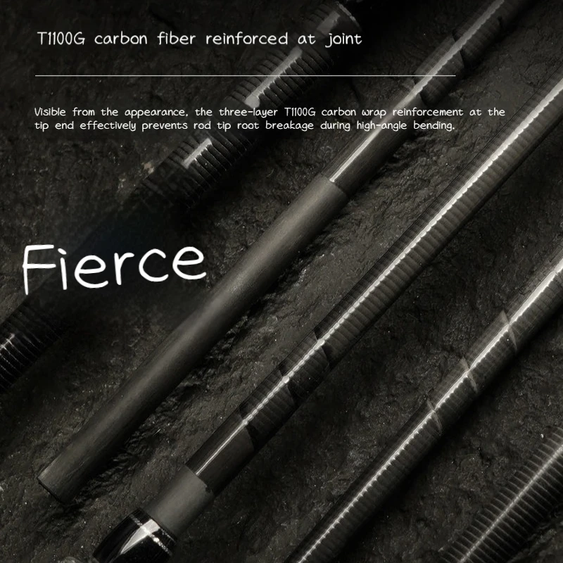 Caña de casting Jiyu Giant Toray T1100G RF 5-81g para peces grandes - imagen 2