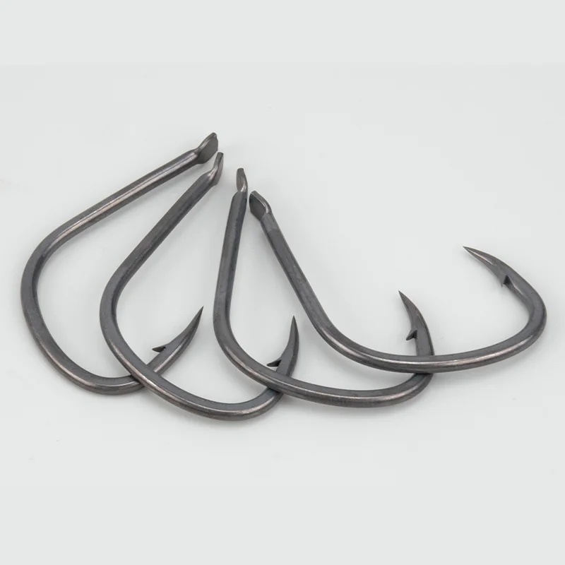 OBSESSION AS09 10 unids/bolsa anzuelo de ayuda de Jigging súper ligero de agua salada 1/0 2/0 3/0 4/0 anzuelos individuales de pesca de mar antioxidantes de teflón - imagen 5