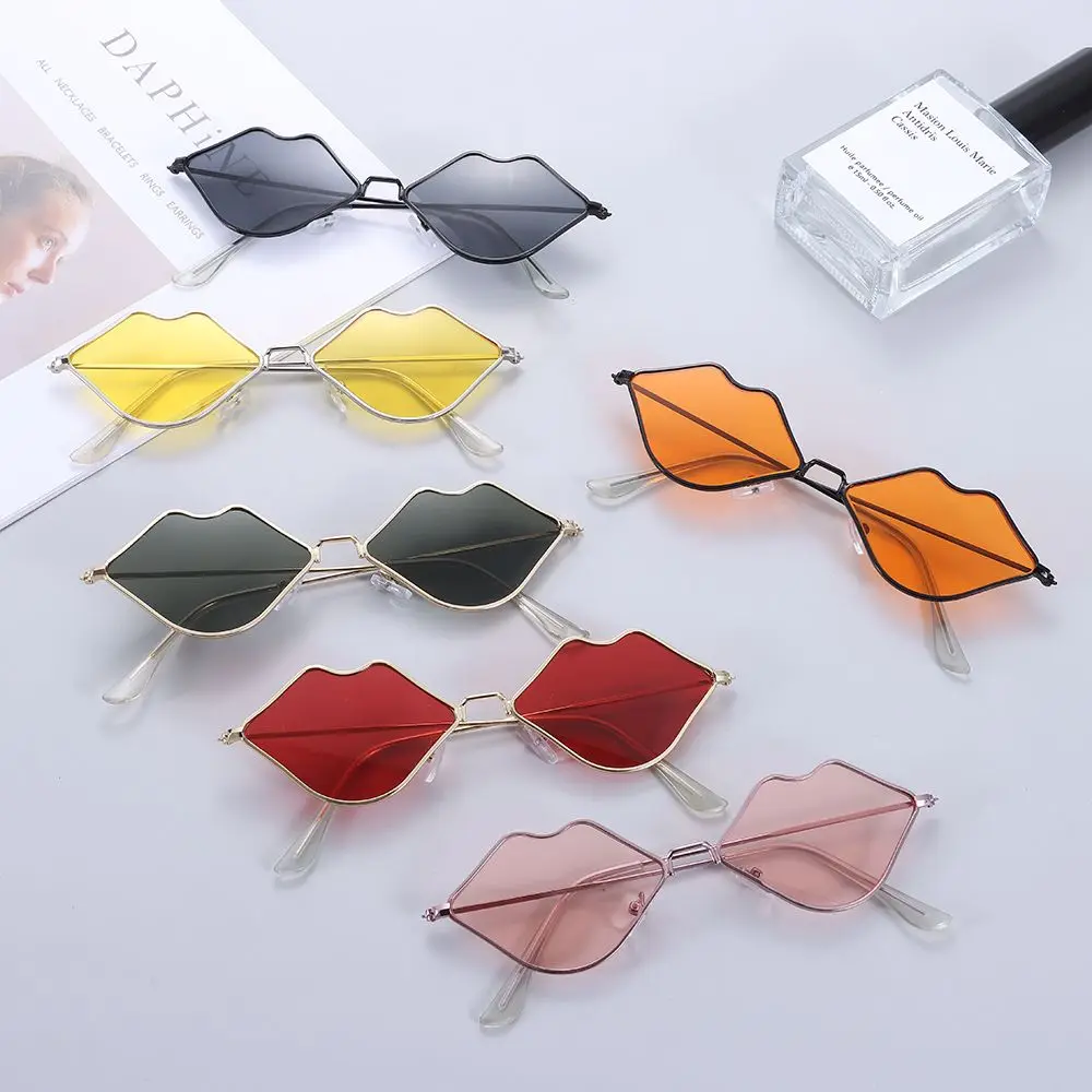 Gafas de sol polarizadas pesca – Montura pequeña forma labios metal - imagen 2