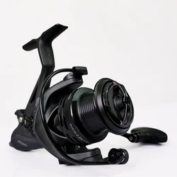 Carrete Spinning Feeder Karpervissen 10-16KG Drag Doble Freno
