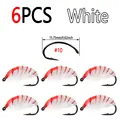 6PCS White