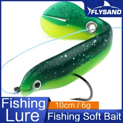 FLYSAND Cebo Blando 10cm para Lubina – Material realista