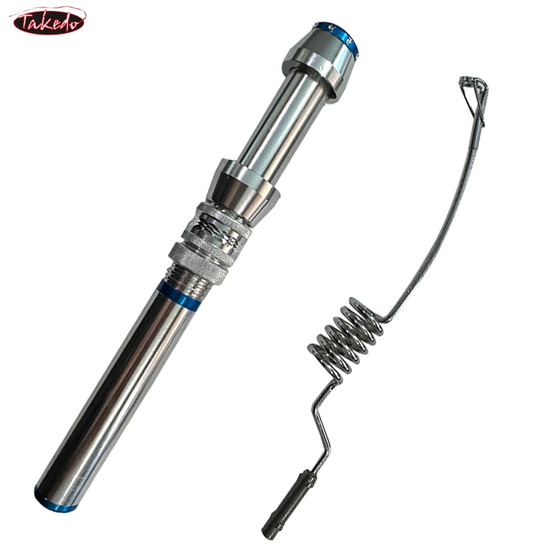 TAKEDO IZ-XM caña de pescar en hielo ultraligera y juego de carretes giratorios, carrete de caña de pescar para viajes de invierno, pesca en barco