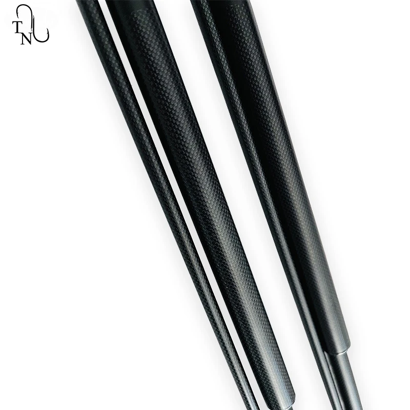 TN10 alto carbono 3 secciones telescópica carpa varilla espacios en blanco 10 '3,0 libras 3,5 libras 4,5 libras caña de pescar componentes de construcción accesorio DIY - imagen 3