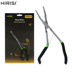 Alicates de pesca Hirisi PX04 acero al carbono cortalíneas gancho