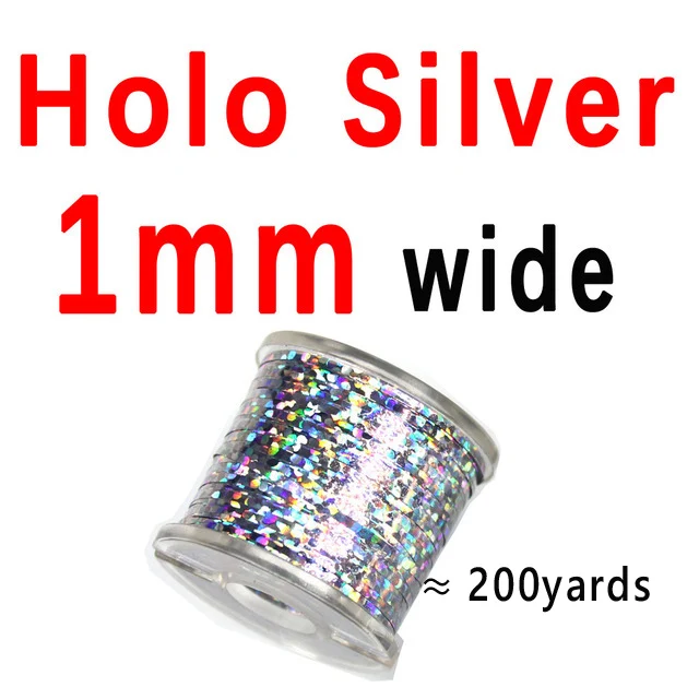 1mm Holo Silver