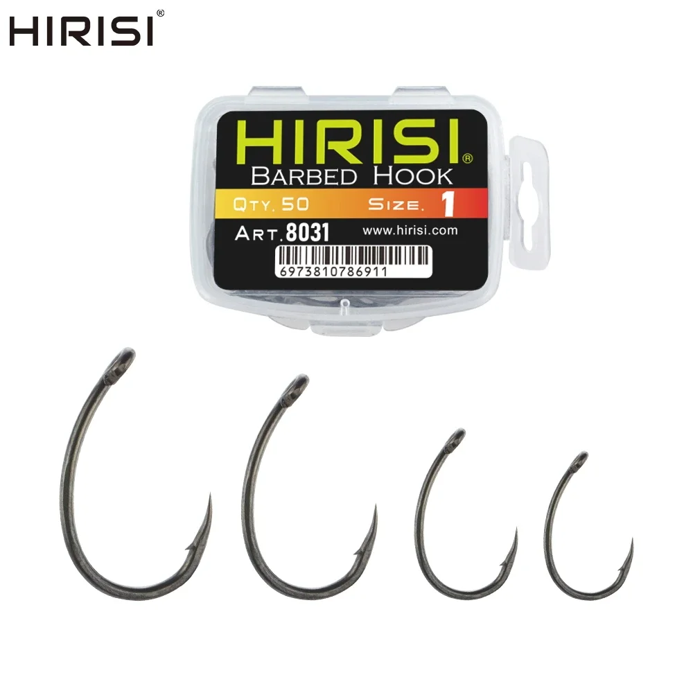Anzuelos Hirisi 8031 con púas PTFE