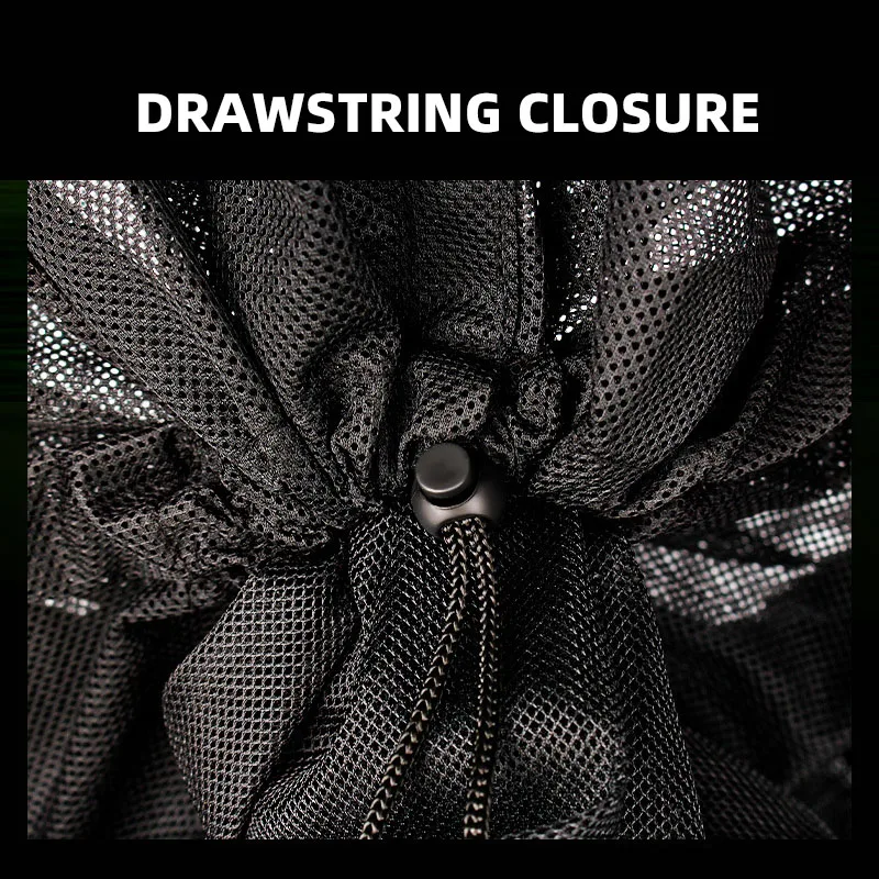 Red protectora flotante para peces, plegable, para mantener peces vivos, red de nailon, cesta de malla de pesca, accesorio de herramientas de pesca plegable para corriente al aire libre - imagen 4