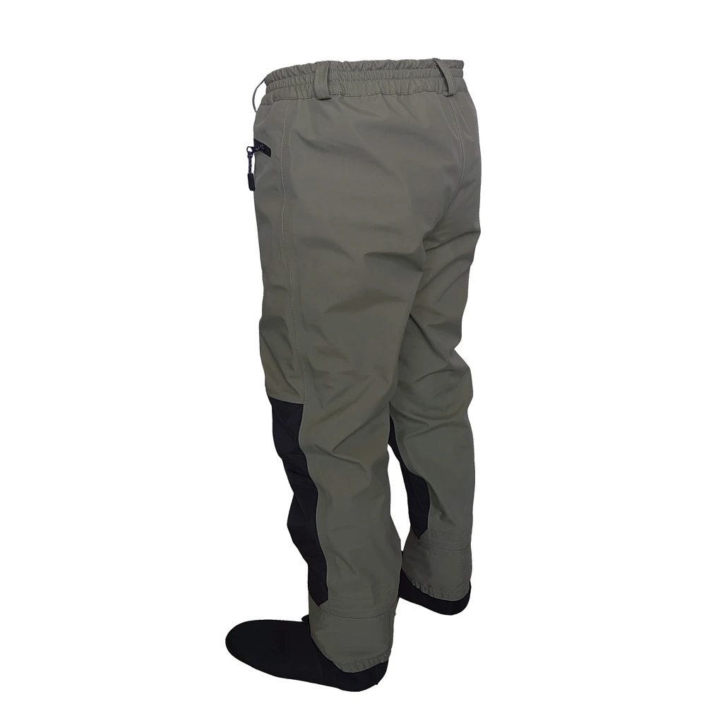 Trampas de cintura para pesca con mosca, transpirables, impermeables, de 3 capas, pantalones altos, Wader, pantalones duraderos para caza de pato - imagen 5