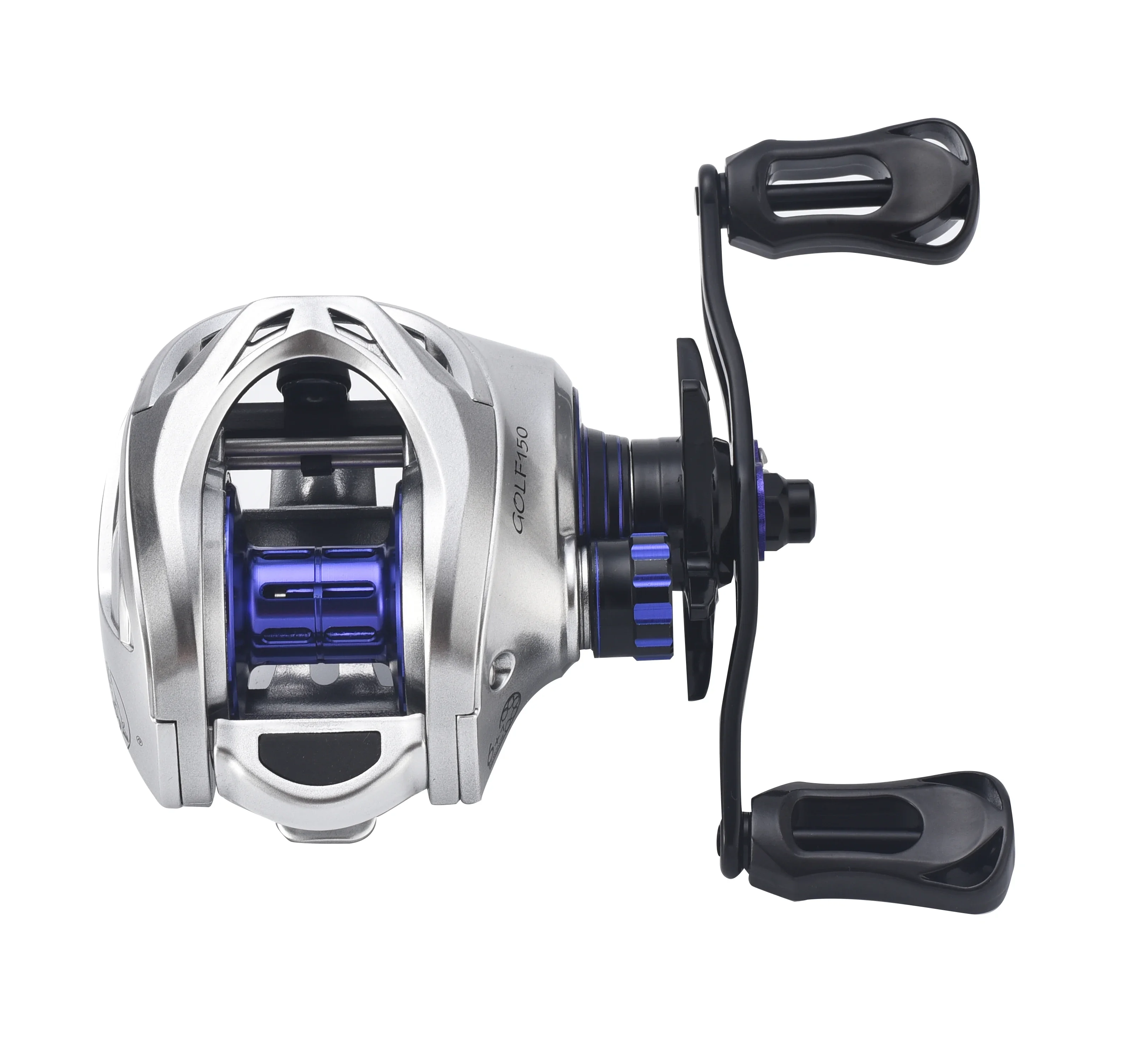 Lizard Lightweight 178g con sistema magnético de carrete de aleación de aluminio CNC profundo y poco profundo con carrete de baitcasting de 2 rodamientos NMB - imagen 2