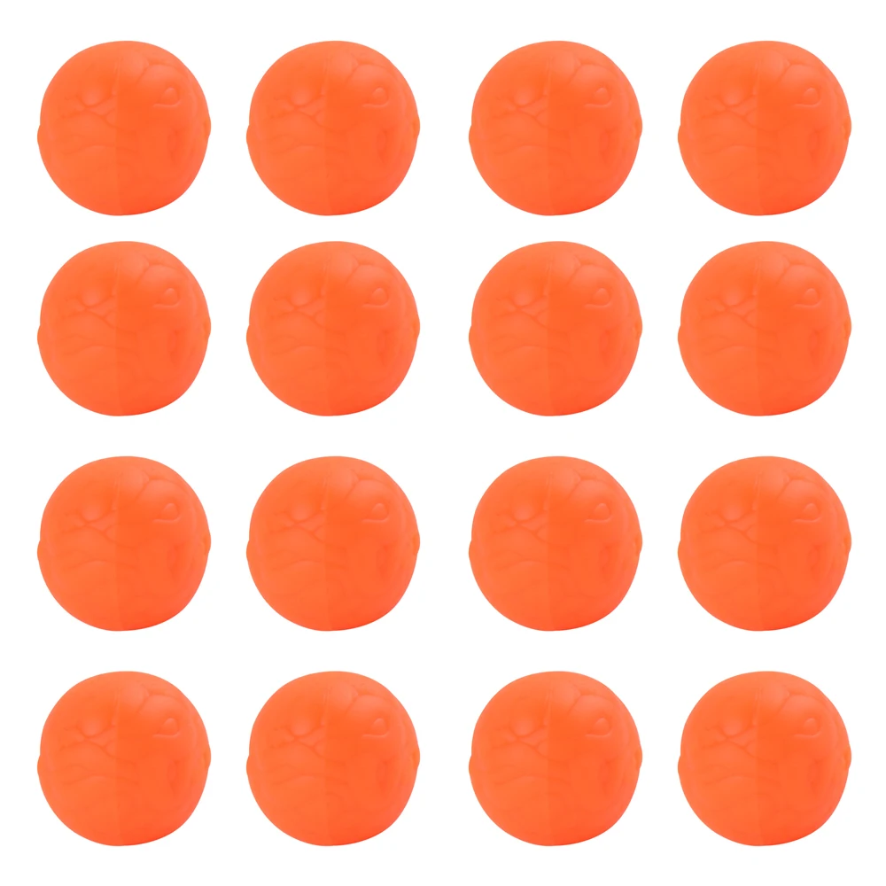 30 Uds. Tapón de cuentas de pesca de goma suave, cuentas redondas naranja/amarillo, cebo de pesca, huevos para accesorios de pesca de carpa, aparejos - imagen 5