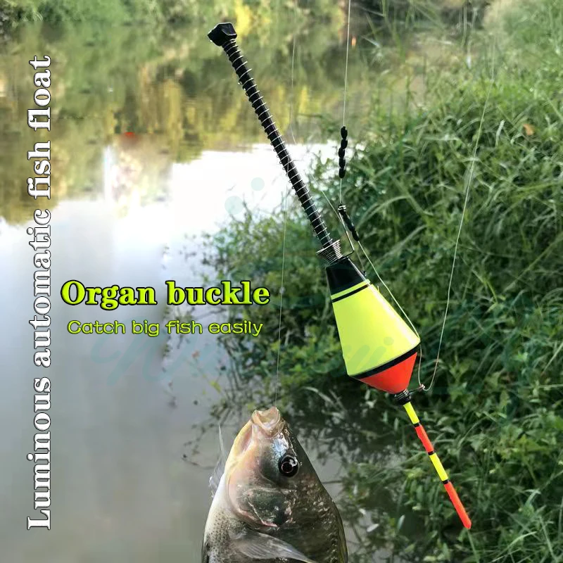 Flotadores de pesca electrónicos automáticos portátiles para carpa, accesorios de pesca rápida, artefacto + batería + dispositivo de pesca de línea de 5,4 M, novedad de 2024 - imagen 3