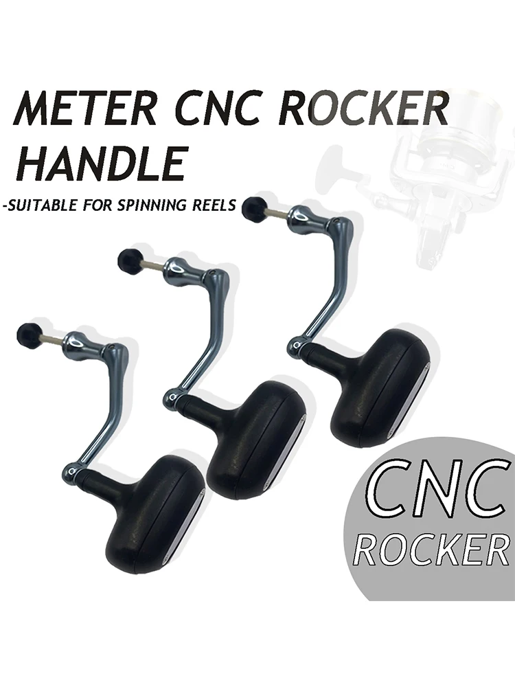Mango de carrete de pesca de metal CNC MBLN vista frontal