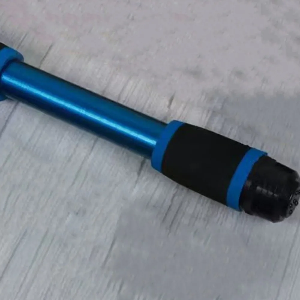 Caña de pescar telescópica portátil, Mini caña de pescar giratoria dura, almacenamiento de 45cm, práctica caña de pescar, aparejos de pesca - imagen 4