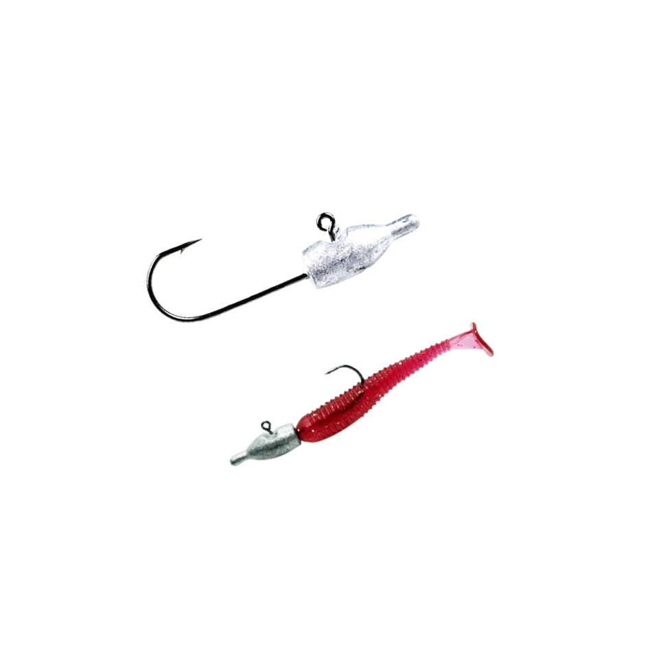 10 unids/lote Micro Jig Head anzuelo de pesca 1,3g/1,8g/2,6g/3,5g anzuelo de pesca Mini manivela anzuelo señuelo suave aparejos de pesca - imagen 3