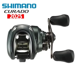 2025 SHIMANO CURADO carrete de pesca Baitcast 6 + 1BB arrastre 6KG rueda de agua de mar 150HG 150MG 150XG