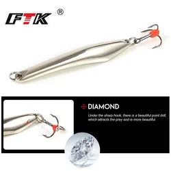 FTK Señuelo de hielo invierno equilibrador cuchara triple