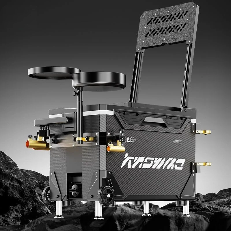Kit caja pesca multifuncional ultraligera con organizador y barril - imagen 2