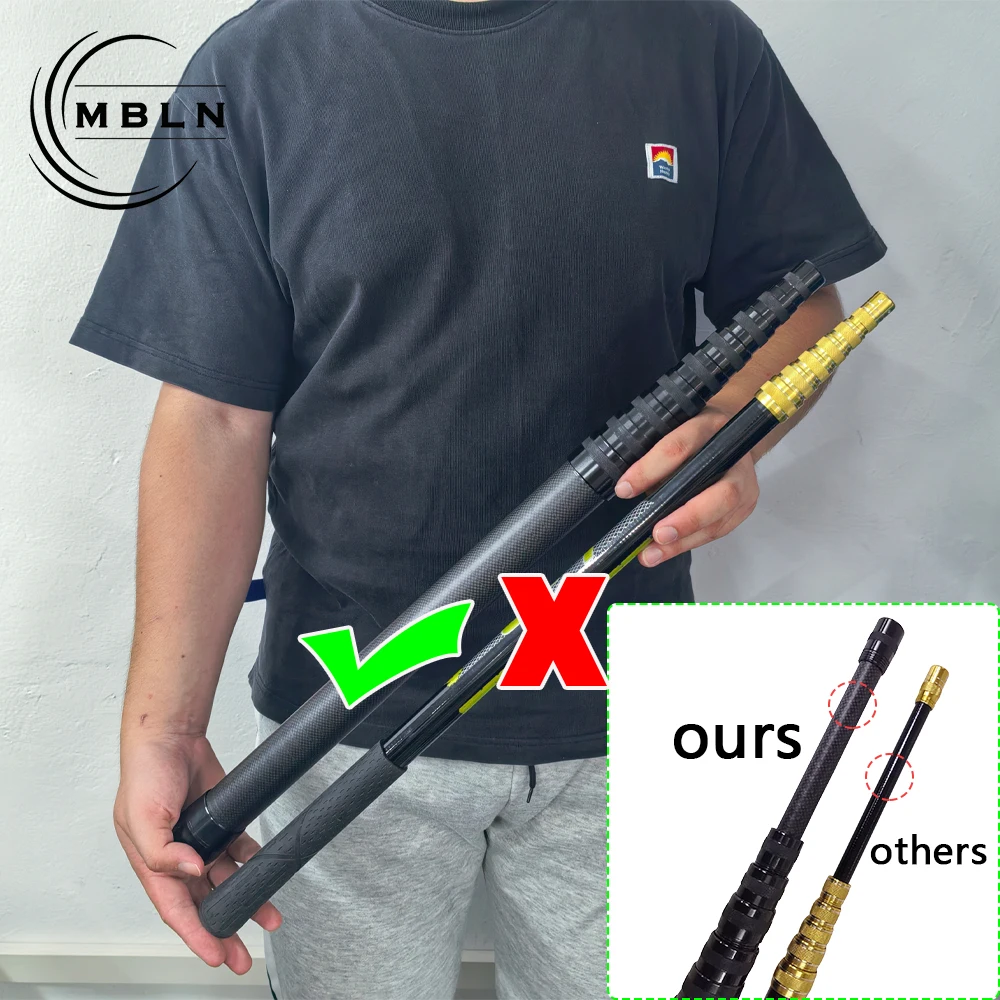 Red de Aterrizaje Fibra Carbono Extensa – Cabeza Grande Pesca - imagen 4