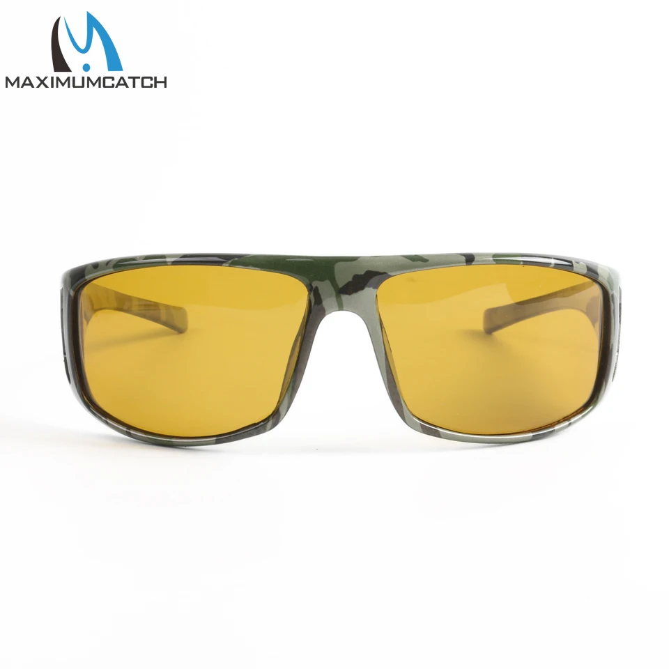 Gafas de sol polarizadas para pesca con mosca Maximumcatch, color gris/amarillo/marrón para elegir gafas de sol de pesca - imagen 3