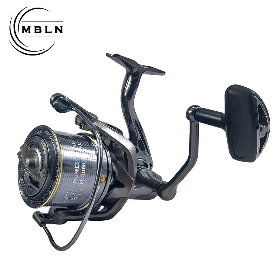 Carrete de pesca mar aleación aluminio – Arrastre 35kg para señuelos - imagen 3