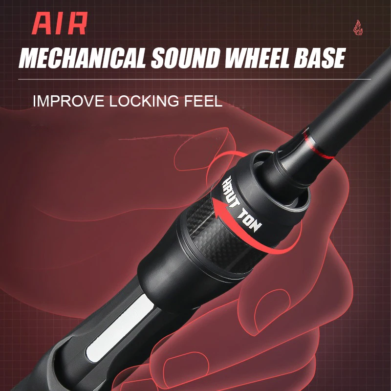 Caña de pescar giratoria de fundición, anillo Fuji de 1,68 m, 1,8 m, 1,98 m, caña de fibra de carbono ultraligera, mango EVA de 2 secciones, peso de señuelo de 3-15g - imagen 4