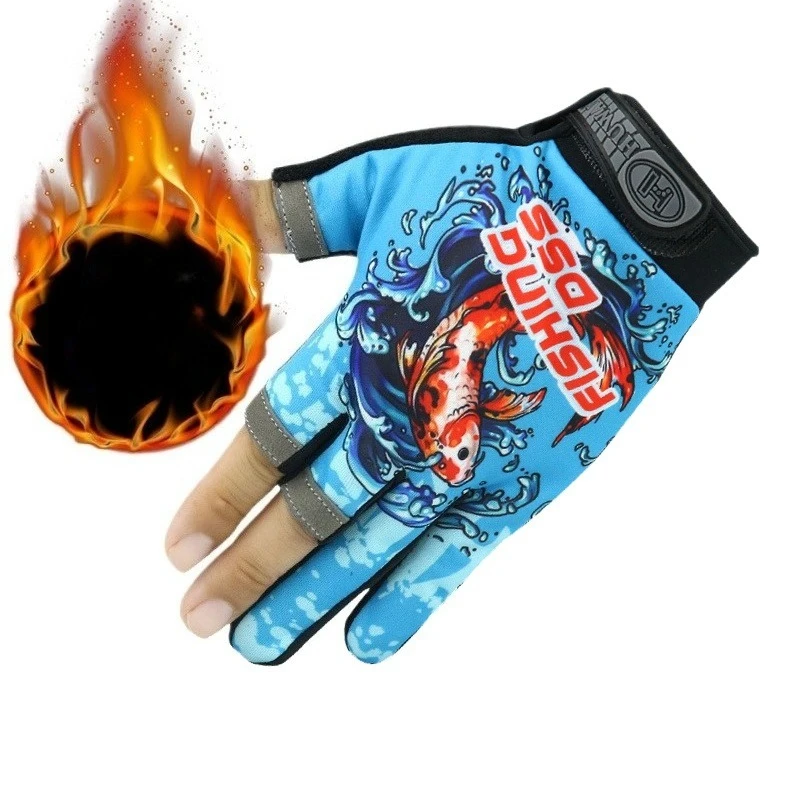 Guantes de pesca impermeables resistentes a puñaladas hombre invierno